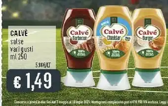 Deco Supermercati Calvè Salsa Barbecue 250 G(ml) offerta