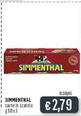 Bolton alimentari spa Simmenthal 90 G(ml)