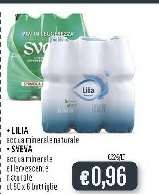 Deco Supermercati Levissima Acqua offerta