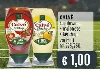 Deco Supermercati Calvè Ketchup 100% Ingredienti Naturali 250 G(ml) offerta