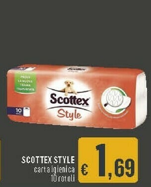 Deco Supermercati Scottex Style Carta Igienica offerta