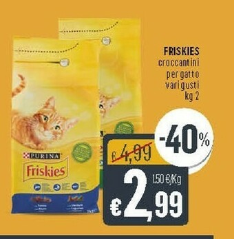 Deco Supermercati Purina Friskies Croccantini Per Gatto offerta