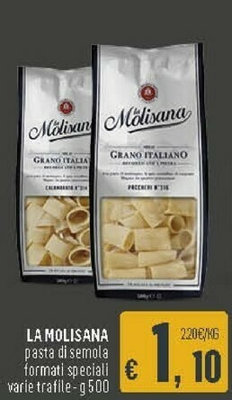 Deco Supermercati La Molisana Pasta Di Semola Formati Speciali offerta
