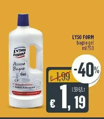 Deco Supermercati Lysoform Bagno Gel offerta