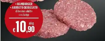 Deco Supermercati Hamburger/ Arrosto Disossato Di Bovino Adulto Scozia IGP offerta