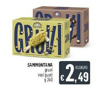 Deco Supermercati Sammontana Gruvi offerta
