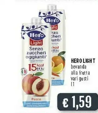 Deco Supermercati Hero Albicocca Light 1000 G(ml) offerta