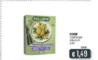 Deco Supermercati Kioene 2 Mini Burger Ai Broccoli offerta