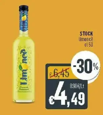 Deco Supermercati Stock Spa - Limoncè Limone 500 G(ml) offerta