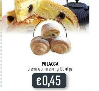 Deco Supermercati Polacca Crema E Amarena offerta