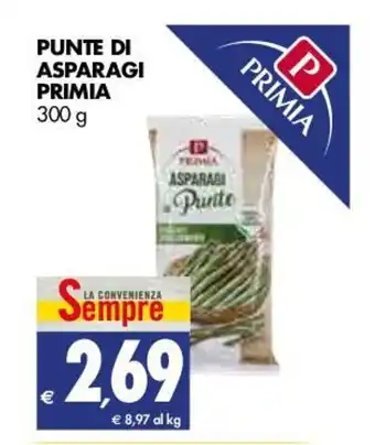Tigros Primia Punte di Asparagi 300g offerta