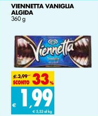 Tigros Algida Viennetta Vaniglia 360g offerta