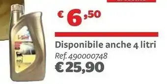 Bricocenter Olio Eni I-Sint 10W 40 Benzina / Diesel 4 Litri offerta
