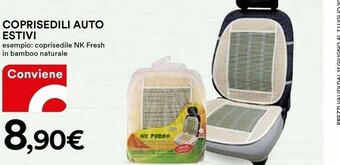 Coop Coprisedili auto offerta