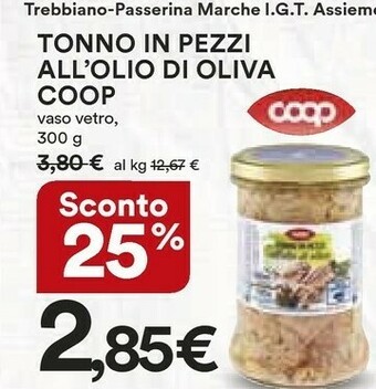 Coop Trebbiano Tonno offerta