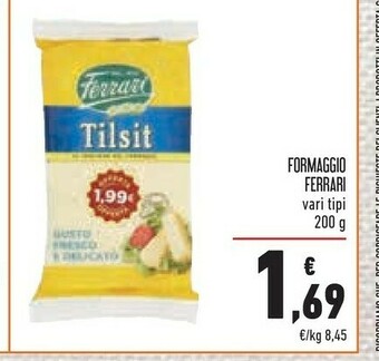 Conad Ferrari Formaggio offerta