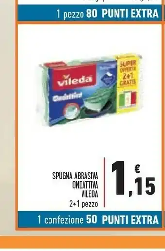 Conad Vileda Spugna Abrasiva Ondattiva offerta
