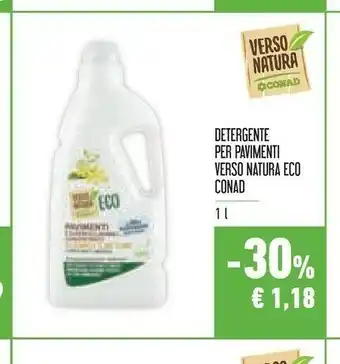 Conad Conad Detergente Per Pavimenti Verso Natura Eco offerta