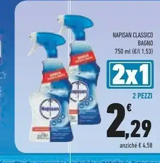 Conad Napisan Classico Bagno offerta