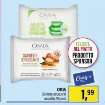 Omia Salviette struccanti assortite 20 pezzi