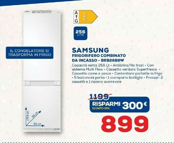 Euronics Samsung BRB2689W offerta