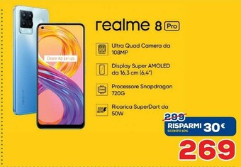 Euronics Realme 8 Pro offerta