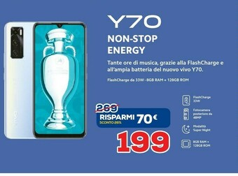 Euronics Vivo Y70 offerta