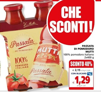 Mutti Passata di pomodoro