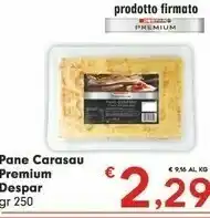 Despar Despar Pane Carasau offerta