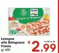 Despar Frosta Lasagne Alla Bolognese offerta