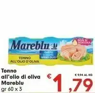 Despar Mareblu Tonno All'Olio D'Oliva offerta