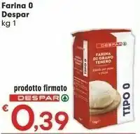 Despar Despar Farina 0 offerta