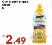 Despar Maya Olio Di Semi Di Mais 1000 G(ml) offerta