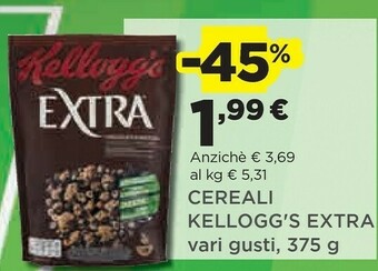 Coop Kelloggs Cereali offerta