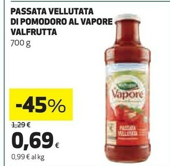 Coop Valfrutta Passata di pomodoro offerta