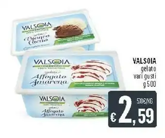 Deco Supermercati Valsoia Il Gelato Bianco Cacao 500 G(ml) offerta
