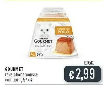 Deco Supermercati Purina Gourmet Revelations Mousse offerta