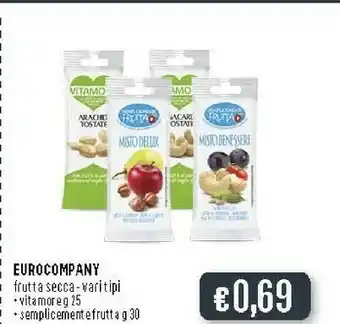 Deco Supermercati Eurocompany Frutta Secca Vita Moreg offerta