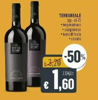 Deco Supermercati Valfrutta Terra Reale - Sangiovese Puglia 750 G(ml) offerta