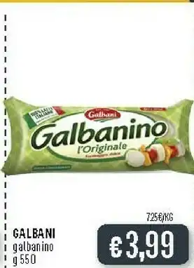 Deco Supermercati Galbani Galbanino 550 G(ml) offerta