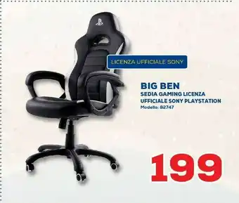 Euronics Big ben edia Gaming Licenza Ufficiale offerta