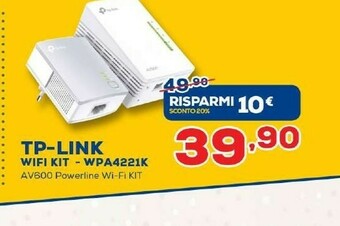 Euronics Tp-Link Wifi Kit - WPA4221K offerta