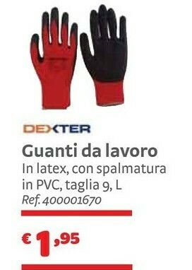 Bricocenter Dexter Guanti Da Lavoro offerta