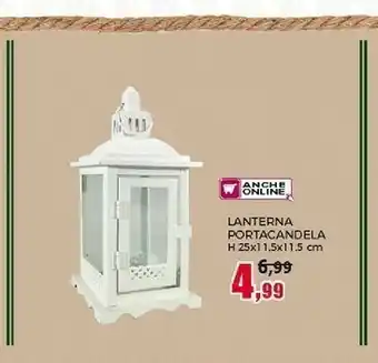 Happy Casa Happy Lanterna Portacandela offerta