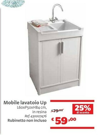 Bricocenter Mobile Lavatoio Up offerta