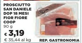 Coop San daniele Prosciutto San Daniele offerta