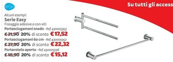 Bricocenter Sensea Portasciugamani 60cm offerta