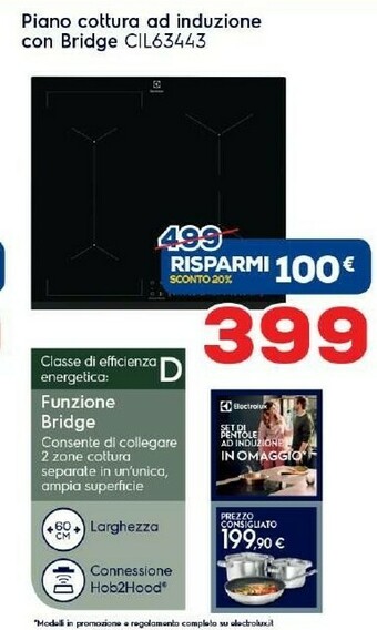 Euronics Electrolux CIL63443 offerta