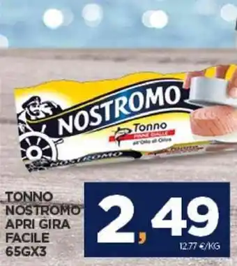 Interspar Nostromo Tonno Apri Gira Facile 65gx3 offerta