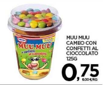 Interspar Muu Muu Cameo con Confetti al Cioccolato 125g offerta